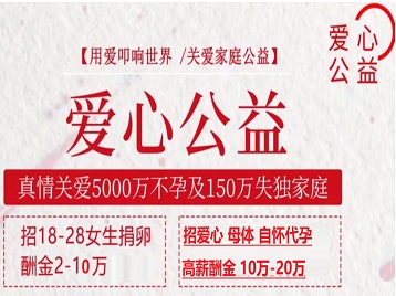 交城捐卵助孕生子 爱心志愿者招募